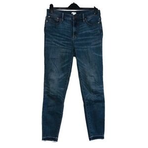 J Crew 8" Mid-rise skinny jean with let-down hem Denim Jeans women’s size 30 10